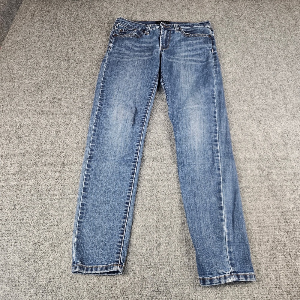 Banana Republic Skinny‎ Fit Jeans Womens 27/4 Medium Wash Blue Denim Stretch